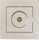 Миниатюра изображения товара Розетка Lezard Vesna 742-3788-130 (титан)