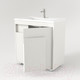Миниатюра изображения товара Тумба под умывальник Дабер 015 WeltWasser Deilbach 7517-70 / Т15.7W.0.5 (белый древесный)