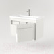 Миниатюра изображения товара Тумба под умывальник Дабер 016 Тобага/Эридан 80 / Т16.8Т.0.5 (белый древесный)