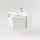 Миниатюра изображения товара Тумба под умывальник Дабер 016 WeltWasser Deilbach 7517-80 / Т16.8W.0.5 (белый древесный)