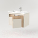 Миниатюра изображения товара Тумба под умывальник Дабер 016 Cersanit Como 70 / Т16.7C.0.18 (бежевый/дуб бардолино)