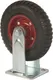 Миниатюра изображения товара Опора колесная для тележки складской TOR Неповоротное PF 200 200мм (F) / 1027234