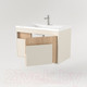 Миниатюра изображения товара Тумба под умывальник Дабер 016 Andrea Elen 80 / Т16.8А.0.18 (бежевый/дуб бардолино)