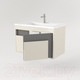 Миниатюра изображения товара Тумба под умывальник Дабер 016 Andrea Elen 80 / Т16.8А.0.19 (бежевый/серый)