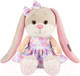 Миниатюра изображения товара Мягкая игрушка Jack&Lin Зайка Лин в голубом платье с розовыми цветами / JL-04202313-25