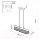 Миниатюра изображения товара Потолочный светильник Odeon Light Liner 5056/35L