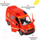 Миниатюра изображения товара Автомобиль игрушечный Bondibon Микроавтобус пожарный / ВВ6180