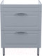 Миниатюра изображения товара Тумба под умывальник IDDIS Oxford OXF60L0i95 (светло-серый)