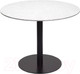 Миниатюра изображения товара Обеденный стол Bergenson Bjorn Trond / BB0000487 (белый мрамор/черный)