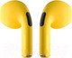 Миниатюра изображения товара Беспроводные наушники Qumo TWS Vibe Cat ВТ 0100 / Q42363 (желтый)