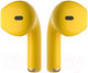 Миниатюра изображения товара Беспроводные наушники Qumo TWS Vibe Cat ВТ 0100 / Q42363 (желтый)