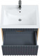 Миниатюра изображения товара Тумба под умывальник Onika Дайлер 60 / 106151 (графит/дуб сонома)