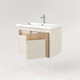 Миниатюра изображения товара Тумба под умывальник Дабер 016 Cersanit Como 70 / Т16.7C.0.18_light (с подсветкой, бежевый/дуб бардолино)