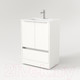Миниатюра изображения товара Тумба под умывальник Дабер 017 WeltWasser Deilbach 7517-60 / Т17.6W.0.5Б (белый древесный/ручка белая)