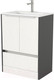 Миниатюра изображения товара Тумба под умывальник Дабер 017 WeltWasser Deilbach 7517-70 / Т17.7W.0.20Б (белый древесный/серый/ручка белая)