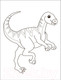 Миниатюра изображения товара Раскраска Мозаика-Синтез Раскраски для малышей. Динозавры / МС13759