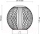 Миниатюра изображения товара Прикроватная лампа Odeon Light Crystal 5008/2TL