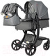 Миниатюра изображения товара Детская универсальная коляска Aimile Original Autumn 2 в 1 / AA-8 (темно-серый)