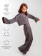 Миниатюра изображения товара Костюм детский Amarobaby Twist / AB-OD23-31T/11-146 (серый, р.146)