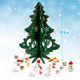 Миниатюра изображения товара Набор для творчества Bondibon Новогодний. Деревянная елочка 3D / ВВ5994