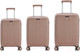 Миниатюра изображения товара Чемодан на колесах Mironpan 11197-2 (L, бежевый)