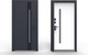 Миниатюра изображения товара Входная дверь Guard Inox Black 2 96x205 левая (Ral 7016/экосатин белый)