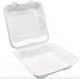 Миниатюра изображения товара Набор одноразовых ланч-боксов Паксервис Бургербокс / 286355 (50шт, белый)
