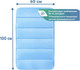 Миниатюра изображения товара Коврик для ванной Вилина Велюр / 7171 (60x100, голубой)
