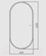 Миниатюра изображения товара Зеркало Silver Mirrors Виола ТХ 60x120 / LED-00002695