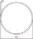 Миниатюра изображения товара Зеркало Silver Mirrors Monaco Black D770 / LED-00002770