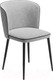 Миниатюра изображения товара Стул Табурет Милано Бренди (20 Silver/кант черный/черный каркас)