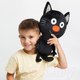 Миниатюра изображения товара Подушка-игрушка Мякиши Три Кота Сажик / 840