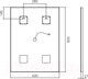 Миниатюра изображения товара Зеркало Silver Mirrors Рига Voice 60x80 / LED-00002614