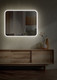 Миниатюра изображения товара Зеркало Silver Mirrors Стив Voice 100x80 / LED-00002618