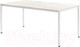 Миниатюра изображения товара Обеденный стол Millwood Сеул Л 160x80x75 (дуб белый Craft/металл белый)