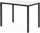 Миниатюра изображения товара Обеденный стол Millwood Сеул Л 100x60x75 (белый/металл черный)
