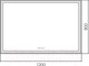 Миниатюра изображения товара Зеркало Silver Mirrors Ливия 120x80 / LED-00002346