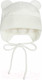Миниатюра изображения товара Шапочка для малышей Amarobaby Pure Love Bear Winter / AB-OD22-PLBW16/33-42 (молочный, р.42-44)