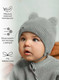Миниатюра изображения товара Шапочка для малышей Amarobaby Pure Love Bear Winter / AB-OD22-PLBW16/11-40 (серый, р.40-42)