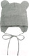 Миниатюра изображения товара Шапочка для малышей Amarobaby Pure Love Bear Winter / AB-OD22-PLBW16/11-40 (серый, р.40-42)