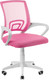 Миниатюра изображения товара Кресло офисное Mio Tesoro Виола AF-C4021 (розовый/белый пластик)