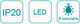 Миниатюра изображения товара Светодиодная гирлянда Eglo Dew Drop 411092