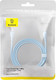 Миниатюра изображения товара Кабель Baseus Pudding Type-C to Type-C 100W / P10355702311-00 (1.2м, голубой)