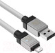 Миниатюра изображения товара Кабель Baseus CoolPlay USB to iP 2.4A / CAKW000402 (1м, белый)