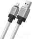 Миниатюра изображения товара Кабель Baseus CoolPlay USB to iP 2.4A / CAKW000402 (1м, белый)