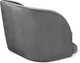 Миниатюра изображения товара Стул барный Sheffilton SHT-ST33/S65-1 полубарный (угольно-серый/хром лак)