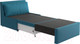 Миниатюра изображения товара Кресло-кровать Mio Tesoro Такка Fotel 80 Z/F Twist 12 Petrol (Turquoise)
