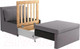 Миниатюра изображения товара Кресло-кровать Mio Tesoro Такка Fotel 80 Z/F Twist 19 (Grey)