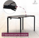 Миниатюра изображения товара Письменный стол Millwood Лофт Сиэтл ДТ-5 160x70x75 (дуб табачный Craft/черный)