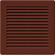 Миниатюра изображения товара Решетка вентиляционная Awenta TRU8BR (коричневый)